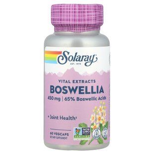 Solaray Boswellia Extract 450 mg 60 рослинних капсул Босвелія