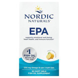 Nordic Naturals EPA (1210 mg) 60 Soft Gels Омега-3