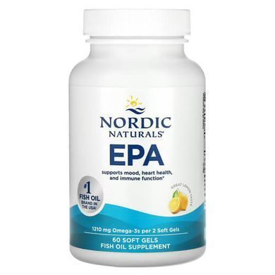 Nordic Naturals EPA 60 рідких капсул Омега-3