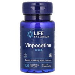 Life Extension Vinpocetine 10 mg 100 tab Винпоцетин (Vinpocetine)