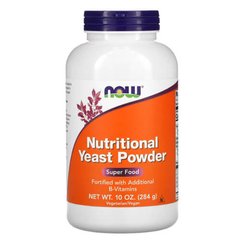 NOW Nutritional Yeast Powder 284 грам Дріжджі