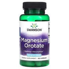 Swanson Ultra Magnesium Orotate 60 капсул Магній