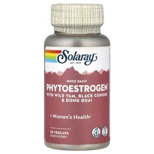 Solaray Phytoestrogen 30 VegCaps Поддержка при менопаузе