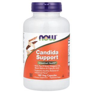 NOW Candida Support 180 капсул Інші екстракти