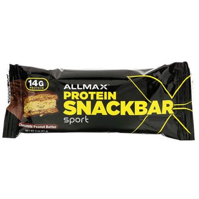 AllMax Protein Snack Bar 57 грамм Протеиновые батончики