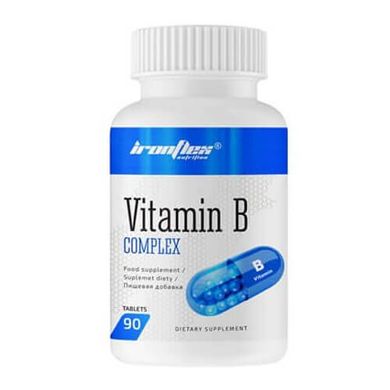 IronFlex Vitamin B Complex 90 табл Комплекс вітамінів групи В