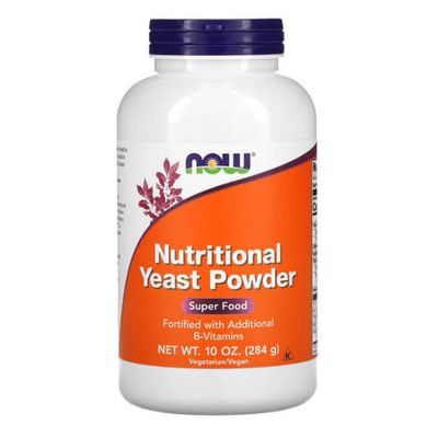 NOW Nutritional Yeast Powder 284 грамм Дрожжи