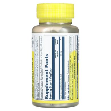 Solaray Neem 400 mg 100 капсул Інші екстракти