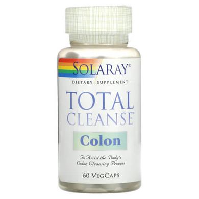 Solaray Total Cleanse Colon 60 VegCaps Комплексы