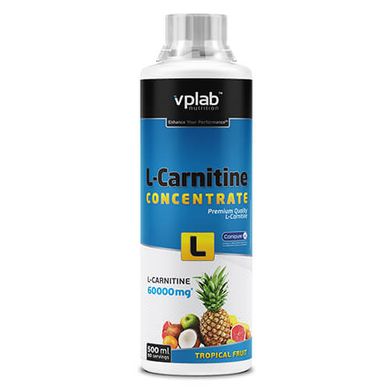 VPlab L-Carnitine Concentrate 500 мл. L-Карнитин