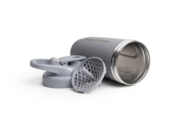 Smartshake Reforce Stainless Steel 900 ml серый Шейкеры