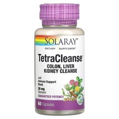 Solaray Tetra Cleanse 60 caps Очистка и поддержка