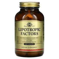 Solgar Lipotropic Factors 100 таблеток Інозитол (B-8)