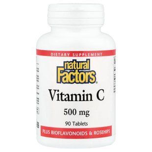 Natural Factors Vitamin C 500 mg 90 tab Витамин С