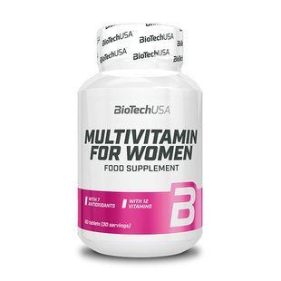 Biotech USA Multivitamin For Women 60 tab Витамины для женщин