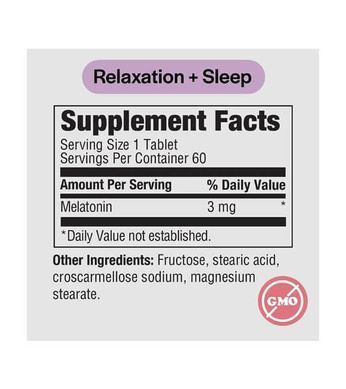 PureFormulas Melatonin 3 mg 60 таблеток Мелатонін