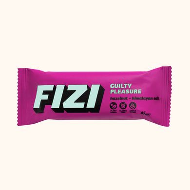 FIZI Шоколадний батончик Huzelnut+Hymalayan salt Протеїнові батончики