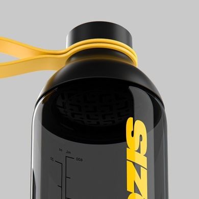 Prozis Fusion Bottle Black - Yellow 600 мл Спортивные бутылки