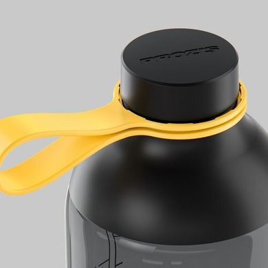 Prozis Fusion Bottle Black - Yellow 600 мл Спортивные бутылки