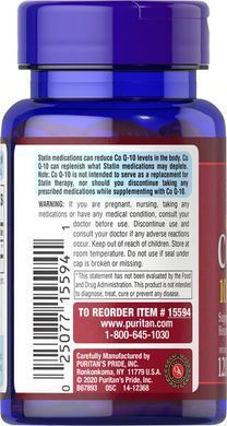 Puritan's Pride Co Q-10 100 mg 120 капсул Коэнзим Q-10