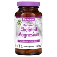 Bluebonnet Buffered Chelated Magnesium 120 капс. Магний