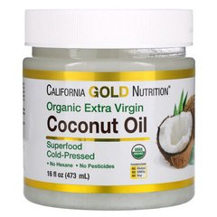 California Gold Nutrition Extra virgin Coconut Oil 473 ml