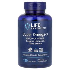 Life Extension Super Omega-3 120 капсул Омега-3