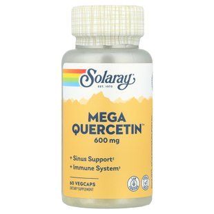 Solaray Mega Quercetin 600 mg 60 VegCaps Кверцетин