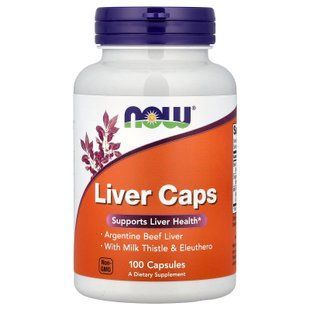 NOW Liver Caps 100 капсул Комплекс для печінки