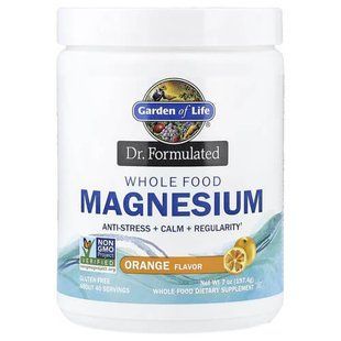 Garden of Life Whole Food Magnesium Orange 197.4 грам Магній