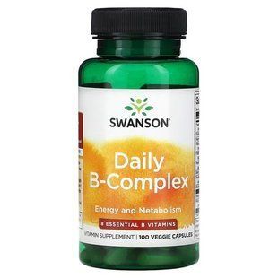 Swanson Daily B-Complex 100 капсул Комплекс вітамінів групи В