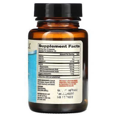 Dr. Mercola Krill Oil for Kids 60 caps Омега-3 для детей