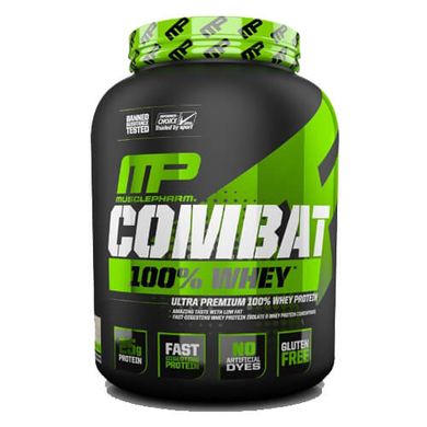 MusclePahrm Combat 100% Whey 2270 грамм Сывороточный протеин