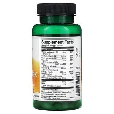 Swanson Daily B-Complex 100 капс. Комплекс витаминов группы В