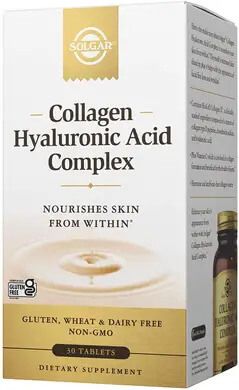 Solgar Collagen Hyaluronic Acid Complex 30 табл Коллаген