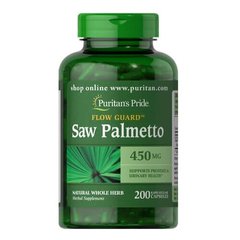 Puritan's Pride Saw Palmetto 450 mg 200 капсул