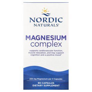 Nordic Naturals Magnesium Complex 90 capsules Магний