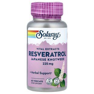 Solaray Resveratrol Japanese Knotweed 225 mg 60 caps Ресвератрол