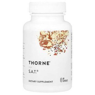 Thorne S.A.T. 60 Capsules Расторопша (Силимарин)