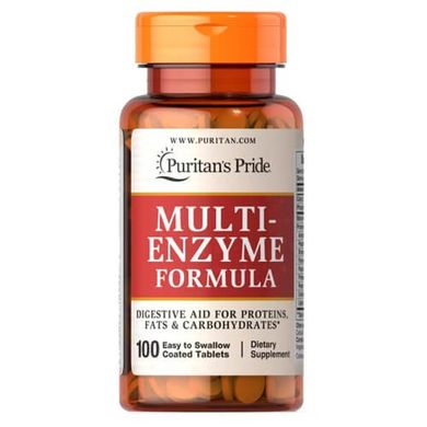 Puritan's Pride Multi Enzyme 100 таб Энзимы