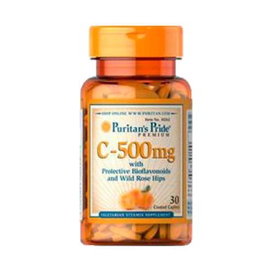 Puritan's Pride Vitamin C 500 mg 30 таб Витамин С