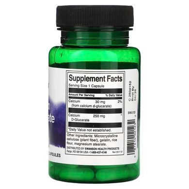 Swanson Calcium D-Glucarate 60 капсул Кальцій