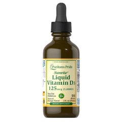 Puritan's Pride Liquid Vitamin D3 5000 IU 59 ml