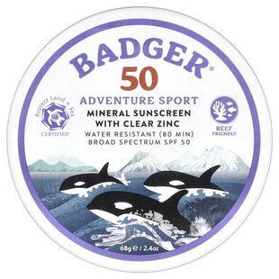 Badger Mineral Sunscreen with Clear Zinc SPF 50 68 грам Сонцезахисні засоби