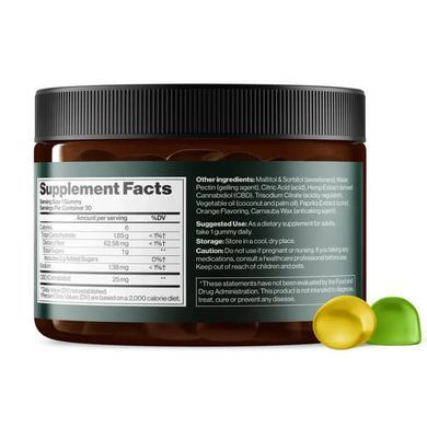 Mind Shi CBD Gummies 750 mg 30 жувальних цукерок CBD