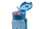 Бутылка для воды CASNO 400 мл Сиреневый (Дельфин) с соломинкой