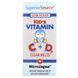 Superior Source Kid's Vitamin C+D 90 быстрорастворимых таблеток